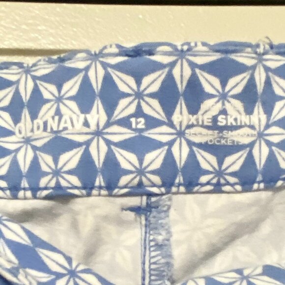 High-Waisted Pixie Skinny Ankle Pants, Tile Blue - Picture 3 of 4